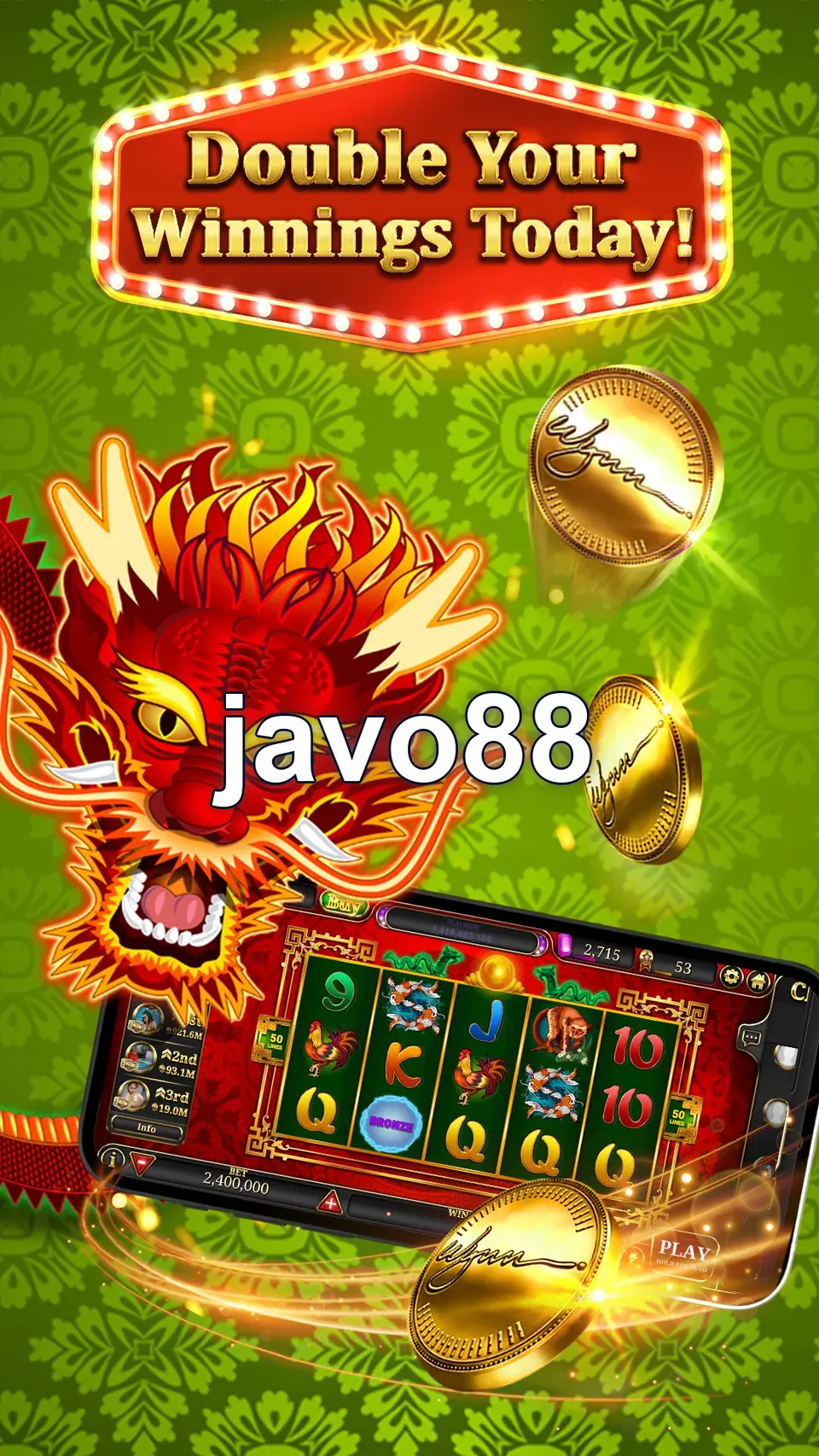 javo88 Tangkapan Layar - APK Resmi