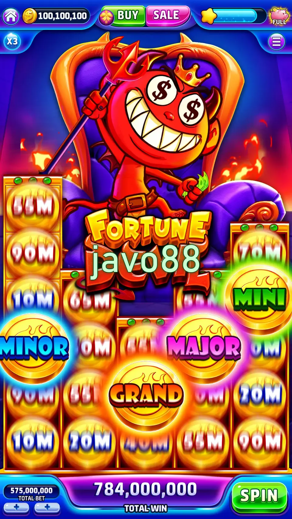 javo88 Tangkapan Layar Resmi APK